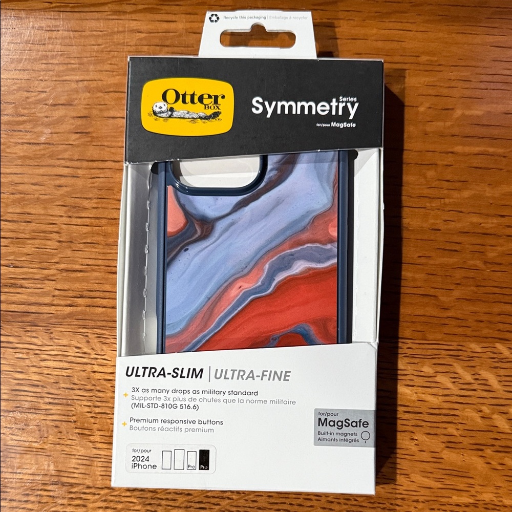 Otterbox Blue orange Symmetry Series Case iPhone 16 Pro Max High Desert Agate